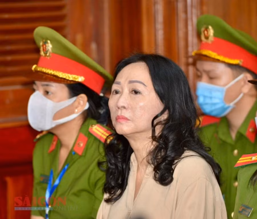 Bị cáo Trương Mỹ Lan tại tòa ngày 19/3. (Ảnh: SGGP)