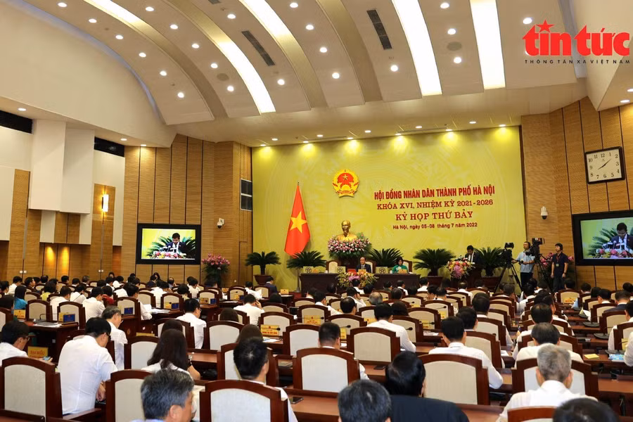 Quang cảnh Kỳ họp.