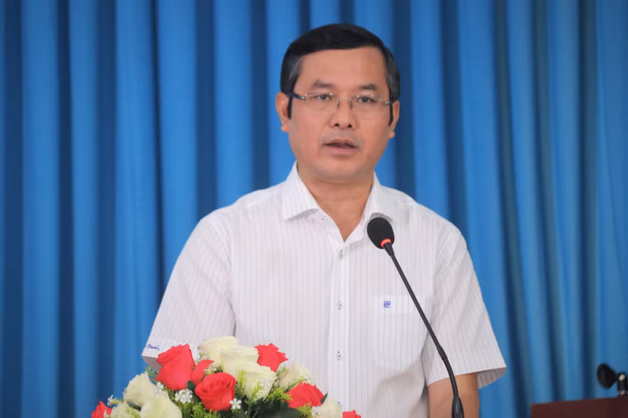 Thứ trưởng Nguyễn Văn Phúc phát biểu tại buổi lễ. (Ảnh: NTU) Thứ trưởng Nguyễn Văn Phúc phát biểu tại buổi lễ. (Ảnh: NTU)
