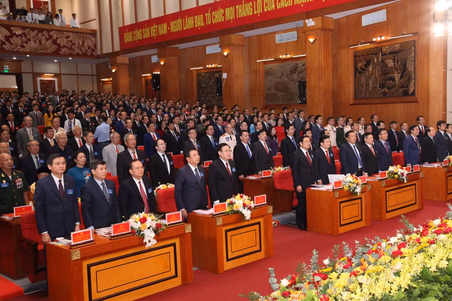 Đại hội đại biểu Đảng bộ tỉnh Vĩnh Phúc nhiệm kỳ 2020-2025 chính thức được khai mạc