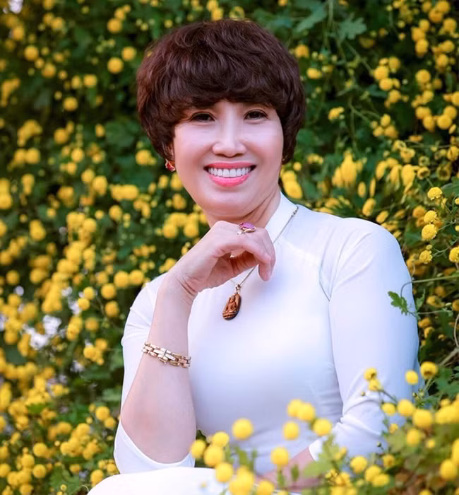 Nhà giáo Ưu tú Lê Thị Mười.