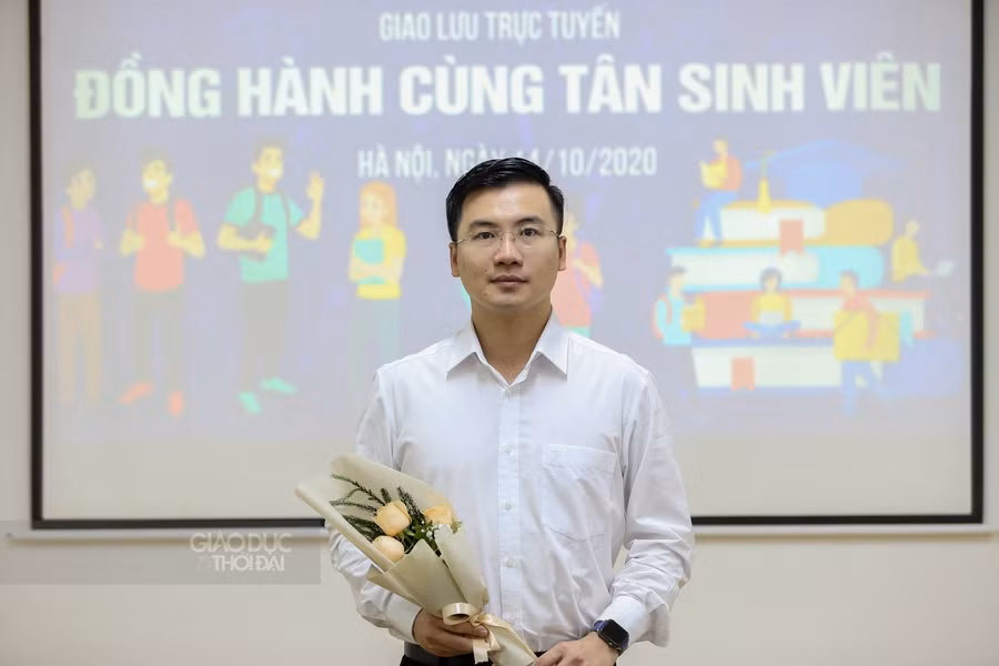 Anh Nguyễn Nhất Linh - Ủy viên BCH, Phó Trưởng Ban Thanh niên Trường học Trung ương Đoàn, Giám đốc Trung tâm Hỗ trợ và Phát triển Sinh viên Việt Nam