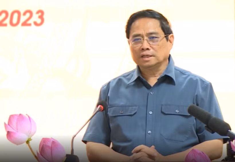 Thủ tướng Phạm Minh Chính làm việc với UBND tỉnh Thừa Thiên - Huế ngày 24, 25/3 (Ảnh: UBND tỉnh Thừa Thiên - Huế).