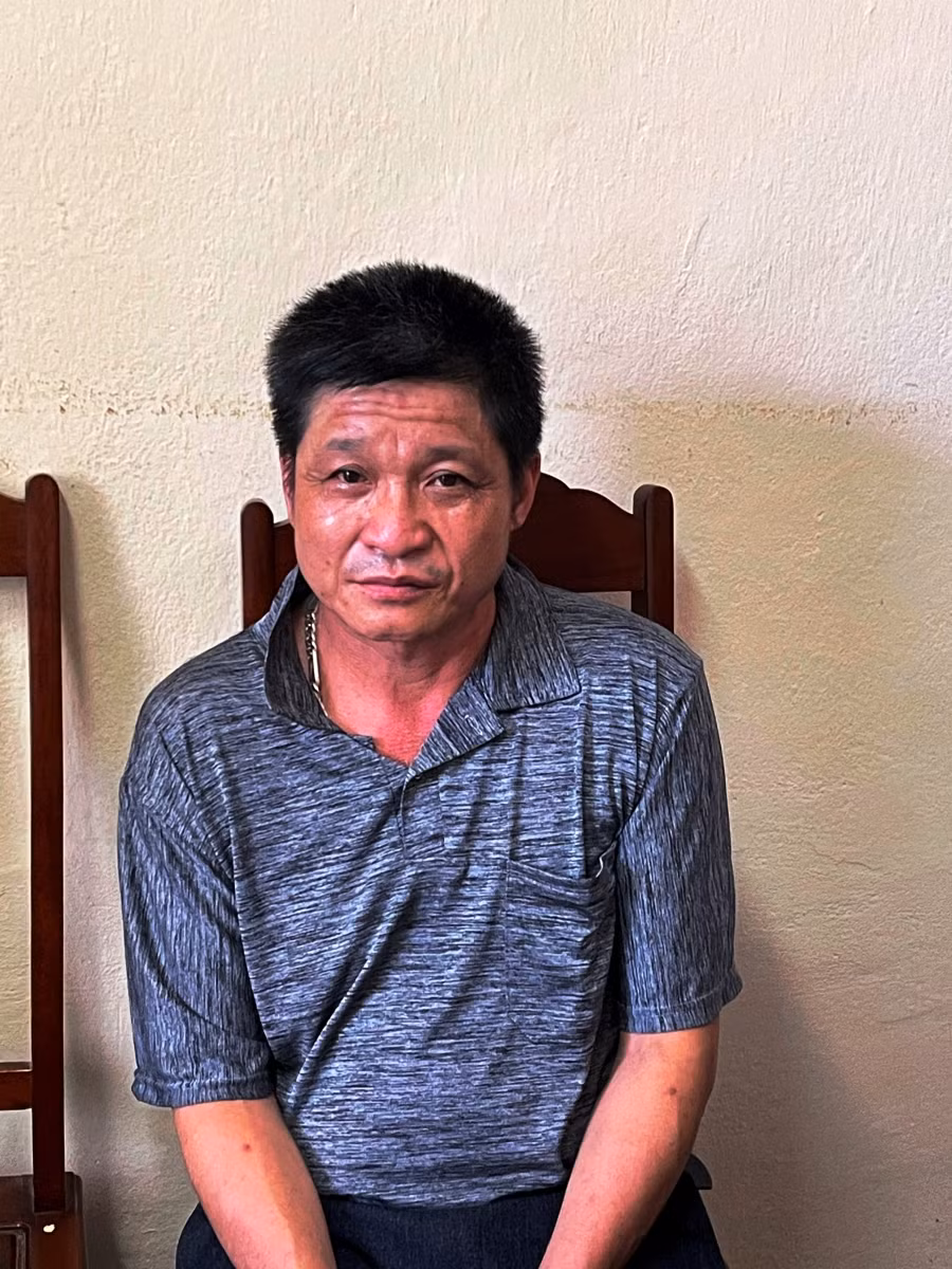Nghi phạm Len Văn Thành. Ảnh: Công an Thanh Hóa cung cấp.