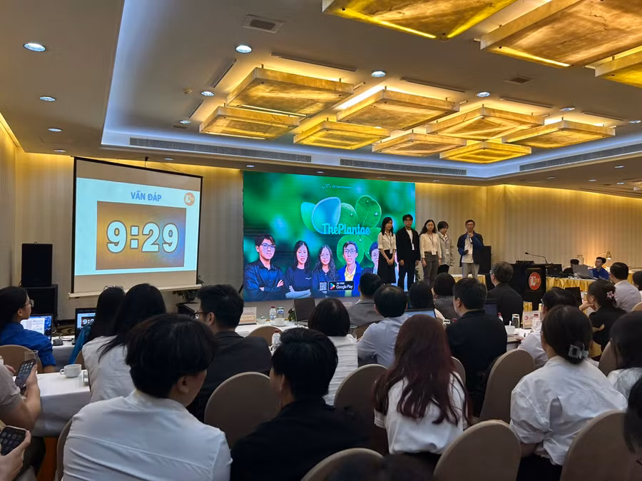 Vòng chung kết IU Startup Demo Day 2024 diễn ra ngày 25/5. Ảnh: BTC