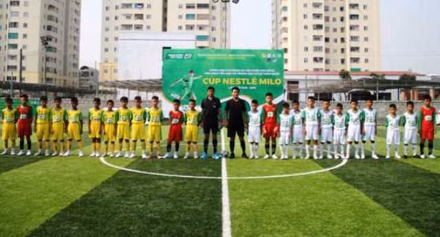 Giải bóng đá Cúp Milo toàn quốc 2019.