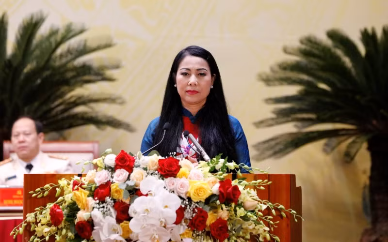 Bà Hoàng Thị Thúy Lan - Bí thư Tỉnh ủy Vĩnh Phúc nhiệm kỳ 2015-2020 và 2020-2025.