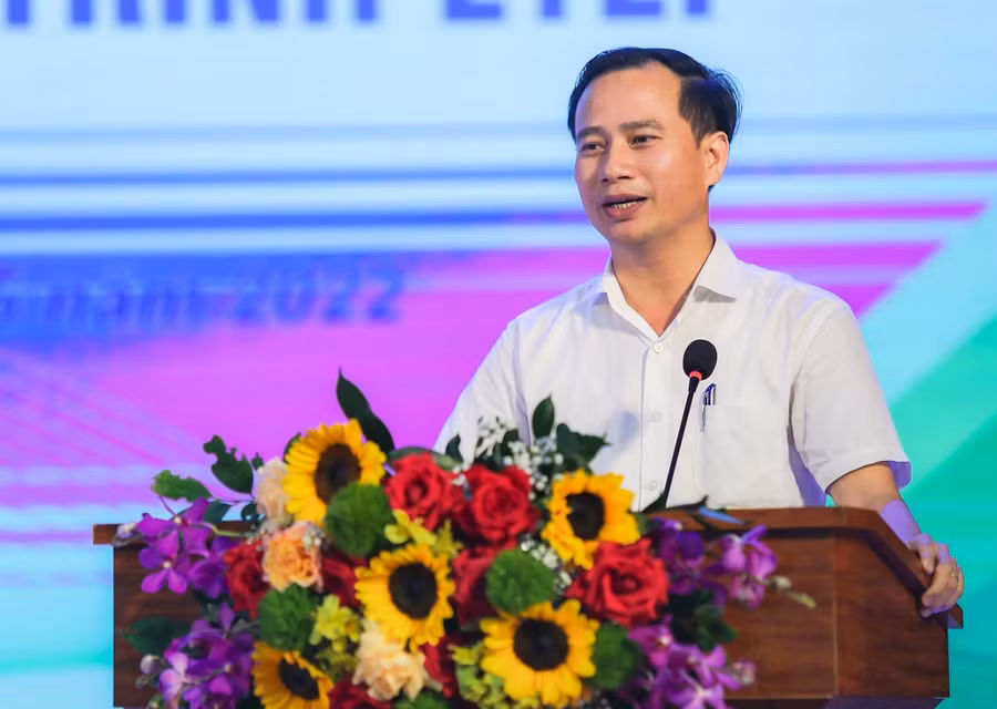 Hiệu trưởng Trường ĐH Vinh nhấn mạnh thành quả mà nhà trường đạt được trong 5 năm tham gia ETEP.