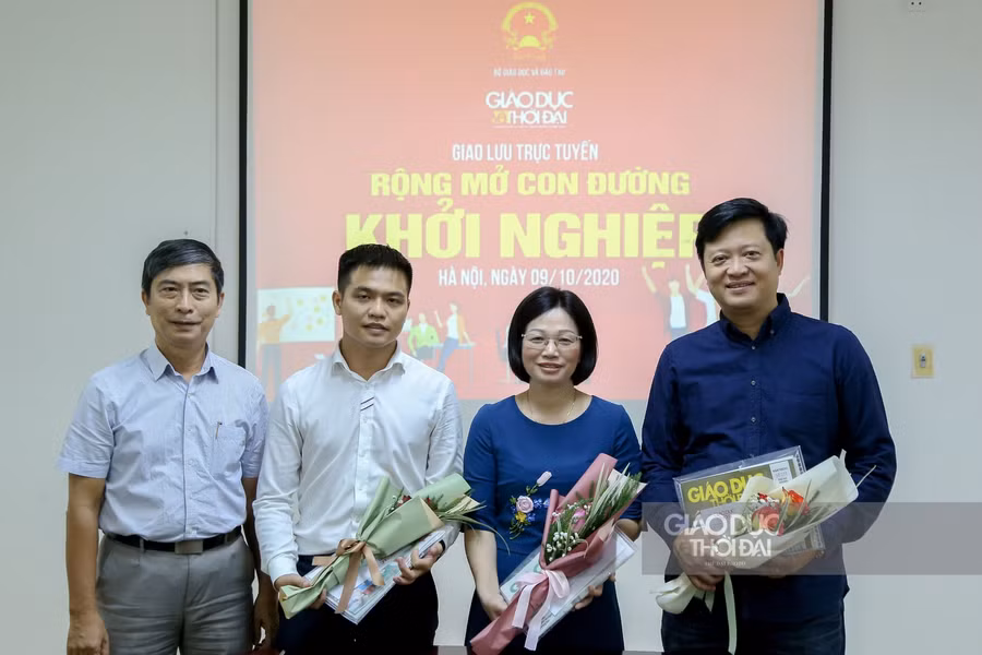 Giao lưu trực tuyến: Rộng mở con đường khởi nghiệp