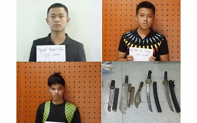 3 trong số 4 đối tượng có liên quan đến vụ việc.