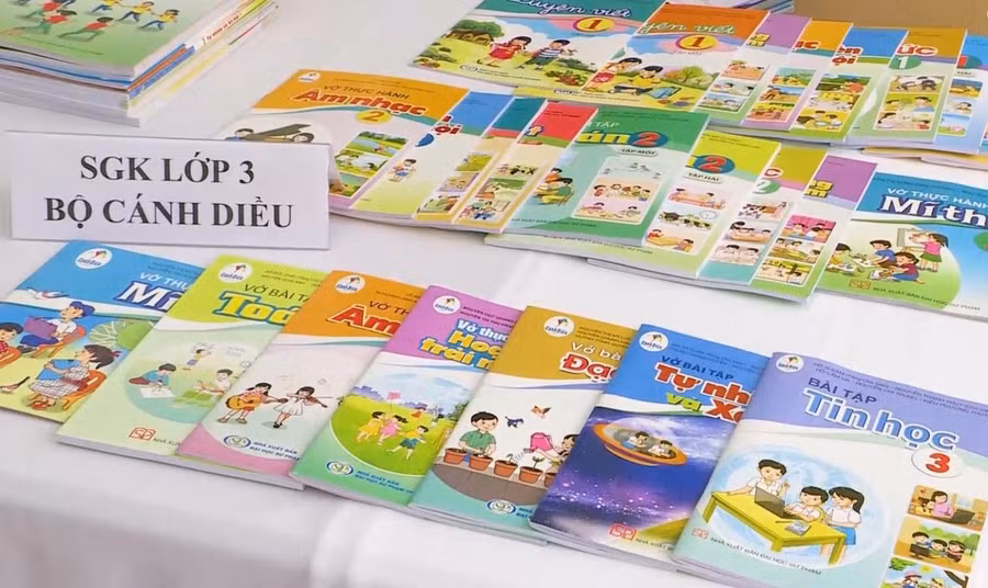 Sách giáo khoa lớp 3 bộ Cánh Diều gắn việc học với thực tế hằng ngày