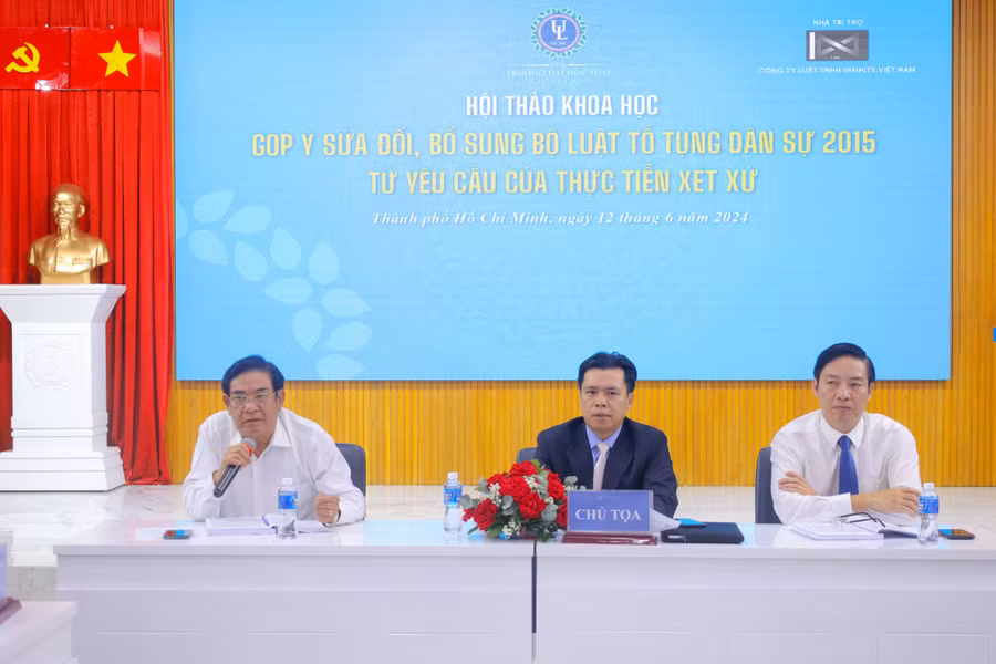 Toàn cảnh hội thảo. (Ảnh: HCMULAW)