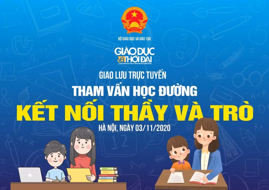 Giao lưu trực tuyến: “Tham vấn học đường: Kết nối thầy và trò” ảnh 2