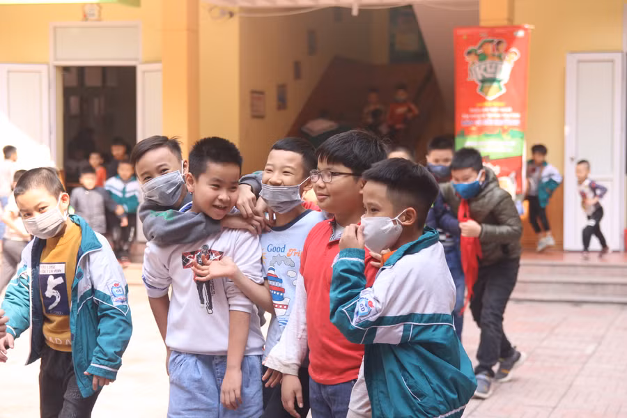 Tinh thần chung của các nhà trường tại Nghệ An là bình tĩnh thực hiện các bước phòng bệnh, tránh hoang mang cho phụ huynh học sinh