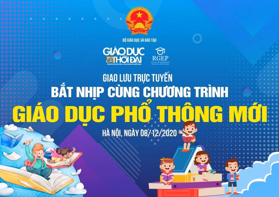 Giao lưu trực tuyến: Bắt nhịp cùng Chương trình giáo dục phổ thông mới ảnh 1