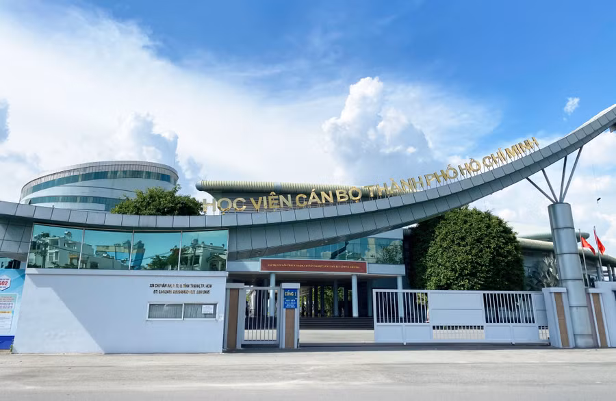 Học viện Cán bộ TPHCM. Ảnh: Mạnh Tùng