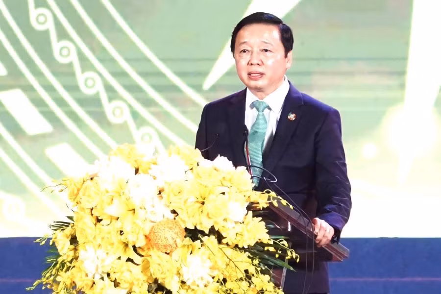 Phó Thủ tướng Trần Hồng Hà phát biểu tại lễ khai mạc Phó Thủ tướng Trần Hồng Hà phát biểu tại lễ khai mạc