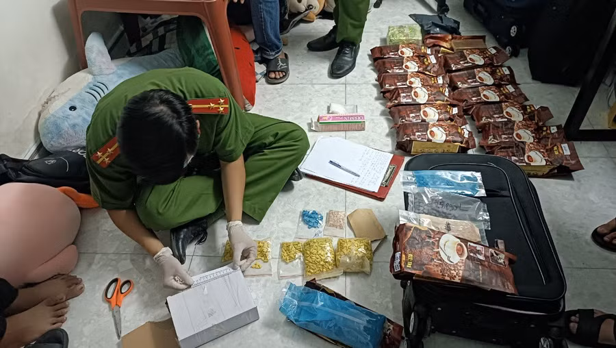 Tang vật của vụ án. (Ảnh: P.M) Tang vật của vụ án. (Ảnh: P.M)
