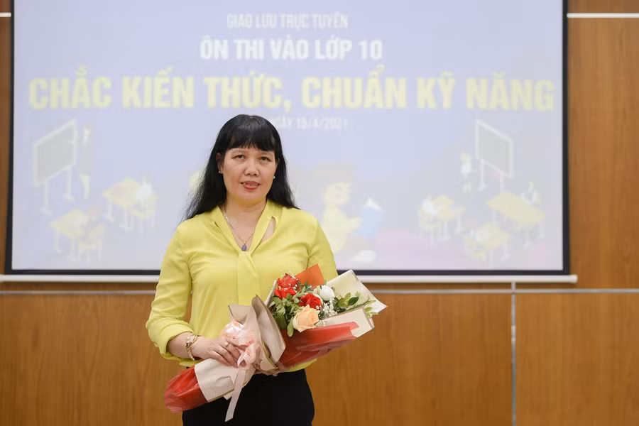 TS Nguyễn Bội Quỳnh - Hiệu trưởng Trường THPT Việt Đức, Hà Nội
