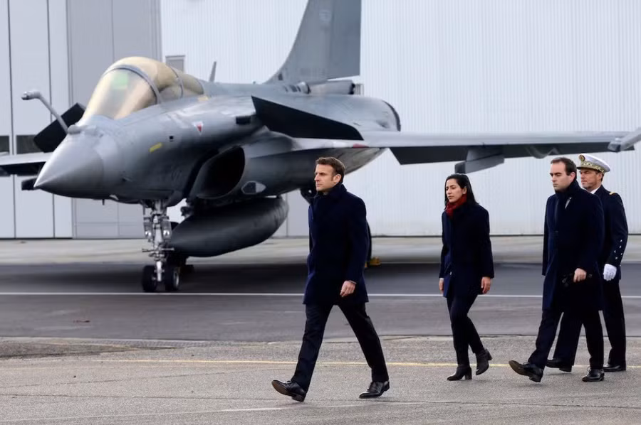 Tiêm kích Rafale của Pháp.