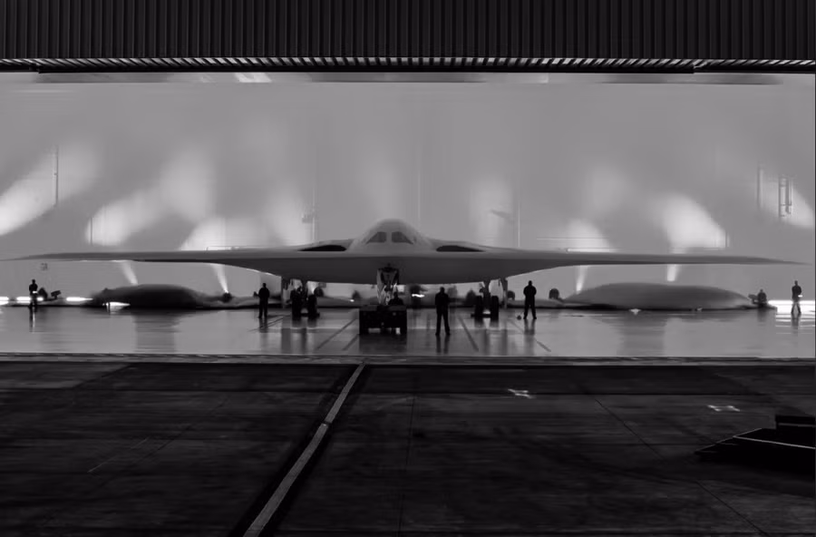 Máy bay chiến lược B-21 Raider của Mỹ.