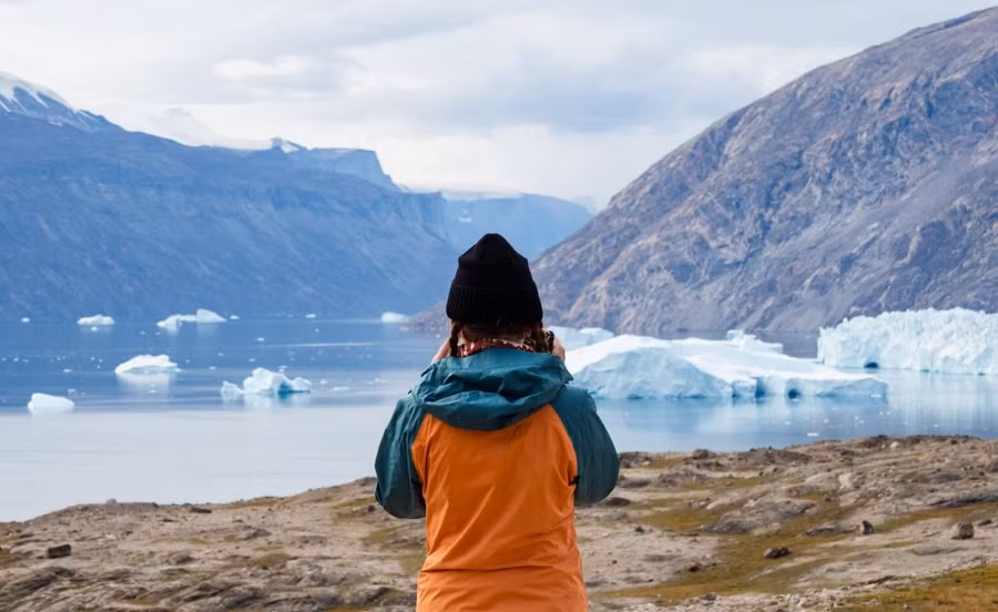 Một vịnh hẹp ở nam Greenland.