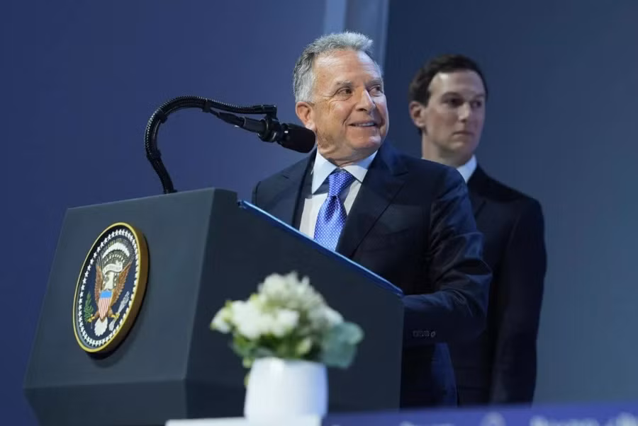 Đặc phái viên của Tổng thống Mỹ, Steve Witkoff và Jared Kushner.