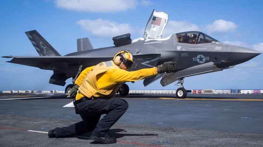 Tiêm kích F-35B của Mỹ.