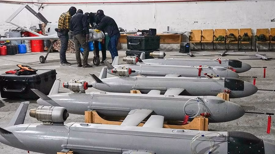 Một số loại UAV do Ukraine sản xuất.