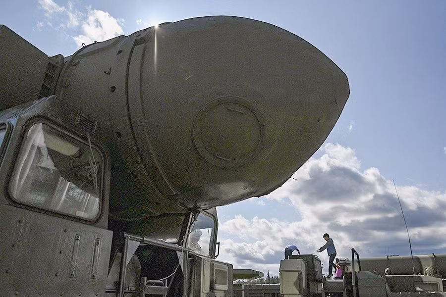 Tên lửa ICBM của Nga.