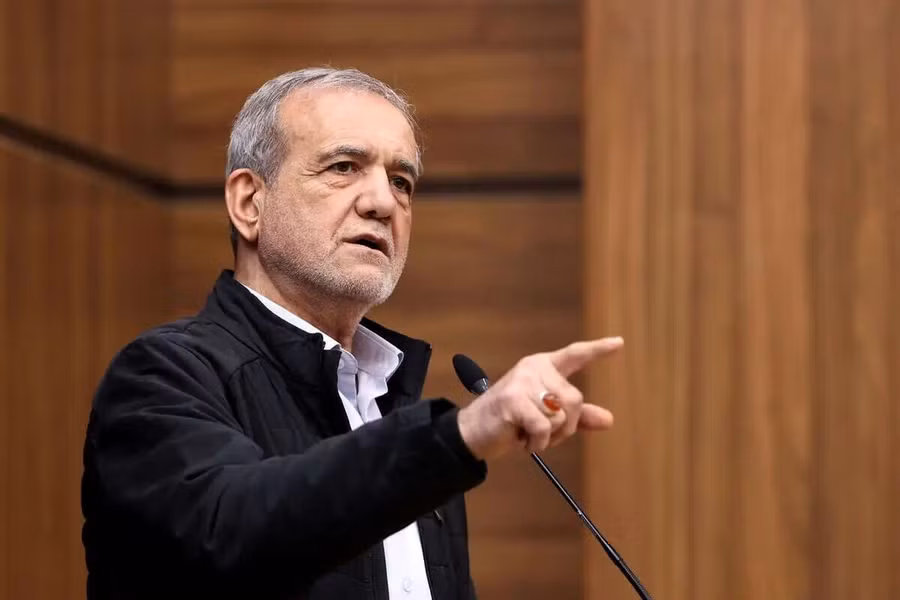 Tổng thống Iran Masoud Pezeshkian.