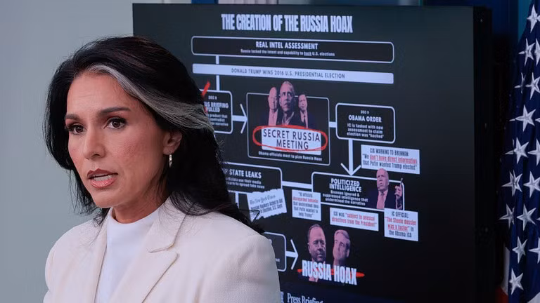 Giám đốc Tình báo Quốc gia Mỹ Tulsi Gabbard.