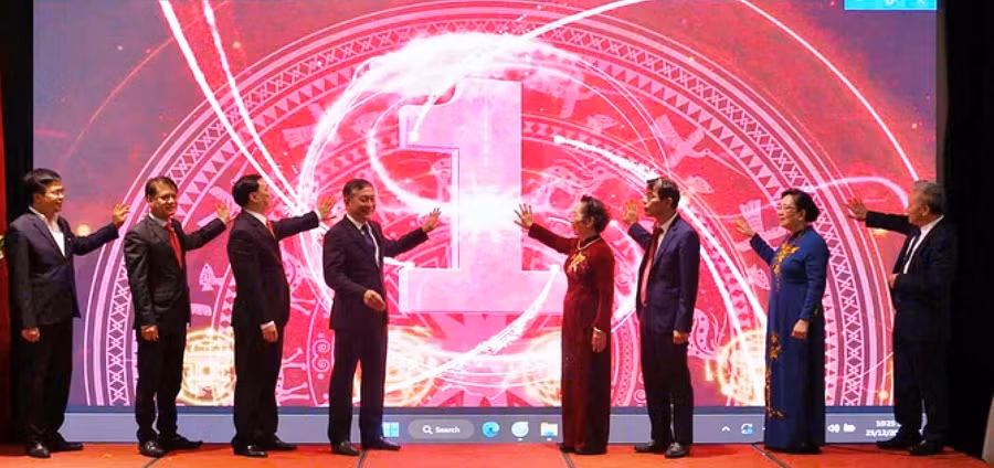 Lễ khai trương Cổng thông tin điện tử Hội Khuyến học Việt Nam.
