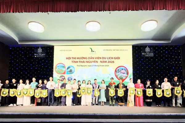 Khai mạc Hội thi Hướng dẫn viên du lịch giỏi tỉnh Thái Nguyên năm 2026.
