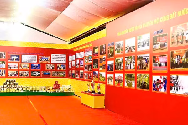 Triển lãm “Thái Nguyên 195 năm - Thành tựu, hội nhập và phát triển”.