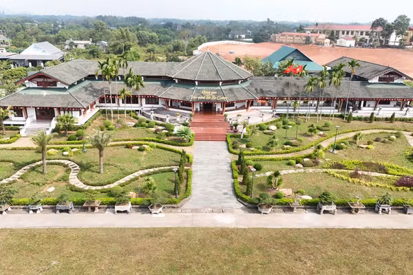 Không gian văn hóa trà Tân Cương, một trong những điểm nhấn tổ chức các hoạt động tại Festival Trà Quốc tế - Thái Nguyên 2026.