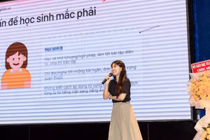 Bà Hà Đặng Như Quỳnh chia sẻ về phương pháp tư duy Linearthinking.