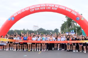 Giải chạy việt dã học sinh, sinh viên TPHCM mở rộng.