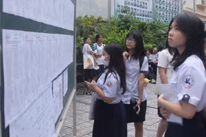 Học sinh TPHCM tham gia kỳ thi lớp 10 năm 2024.