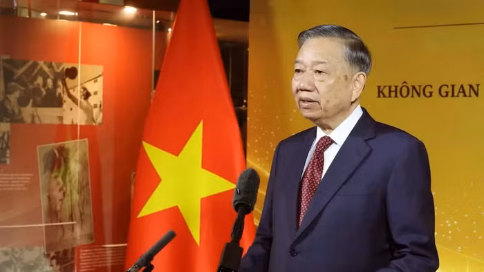Tổng Bí thư, Chủ tịch nước Tô Lâm phát biểu. Ảnh: Thống Nhất/TTXVN