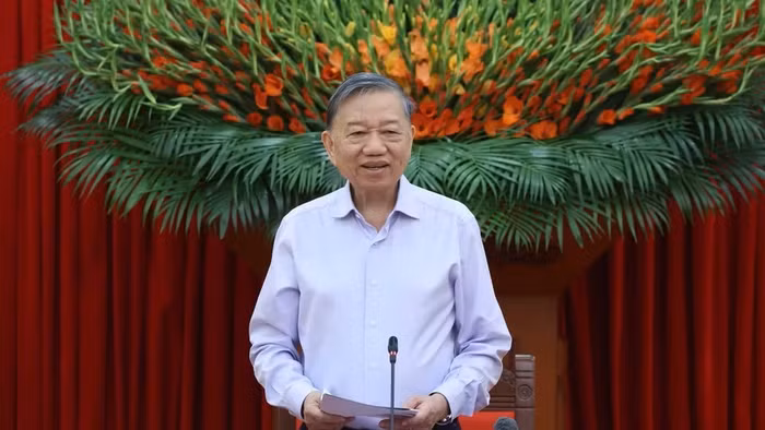 Tổng Bí thư, Chủ tịch nước Tô Lâm phát biểu. Ảnh: Thống Nhất/TTXVN