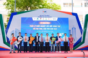 Trường Đại học Kinh tế - Đại học Đà Nẵng khai mạc Tuần lễ Khởi nghiệp đổi mới sáng tạo của học sinh, sinh viên.