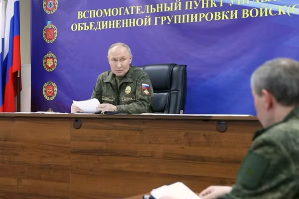 Tổng thống Nga Vladimir Putin.