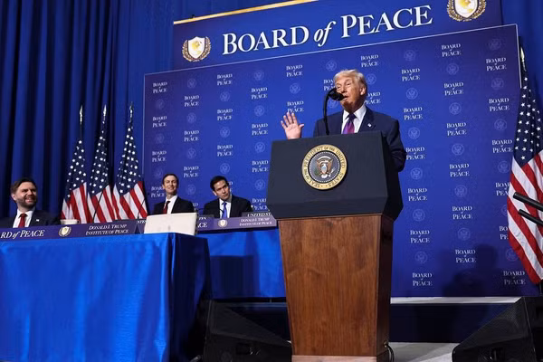 Tổng thống Mỹ Donald Trump.