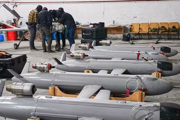 Một số loại UAV do Ukraine sản xuất.