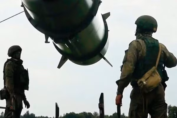 Tên lửa đạn đạo Iskander-M của Nga.