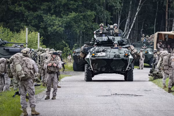Cuộc tập trận của NATO tại Romania.