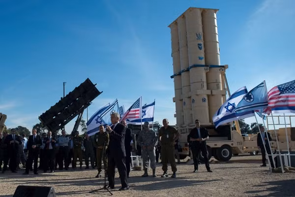 Hệ thống phòng thủ Arrow 3 của Israel được phát triển với sự hợp tác từ Mỹ. 
