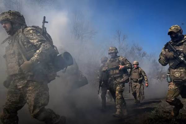 Binh sĩ Ukraine.
