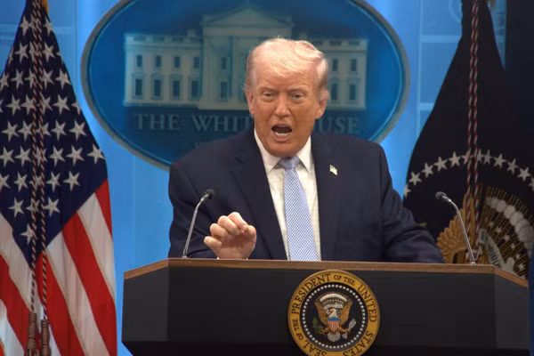 Tổng thống Mỹ Donald Trump.